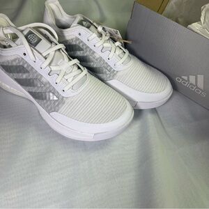 Adidas New Women's Crazy Flight 6.5 Indoor Volleyball White Sneakers
